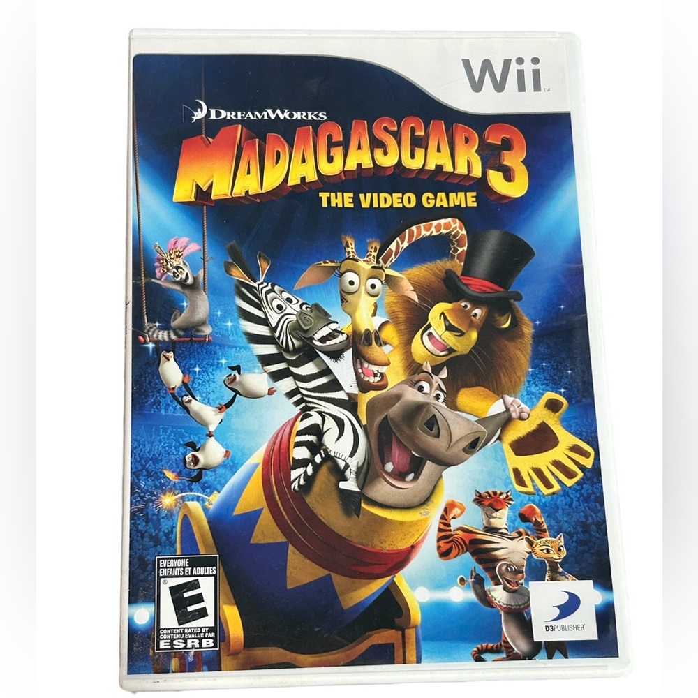Nintendo DreamWorks Madagascar 3 The Video Game
